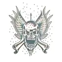 anxiety tattoo design idea