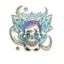 anxiety tattoo design idea