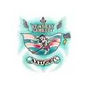 anxiety tattoo design idea