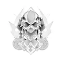 blessed tattoo design idea