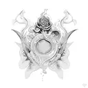 blessed tattoo design idea