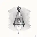 For whom the bell tolls tattoo design idea