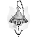 For whom the bell tolls tattoo design idea
