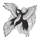 seraphim tattoo design idea