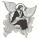 seraphim tattoo design idea