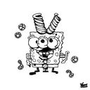 SpongeBob tattoo design idea