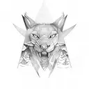 wilderness tattoo design idea