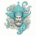 orthodox tattoo design idea