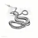 A powerful snake coiled around a barbell with the words 'Strength is Wealth' incorporated tattoo design idea