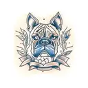 boxer tattoo design idea
