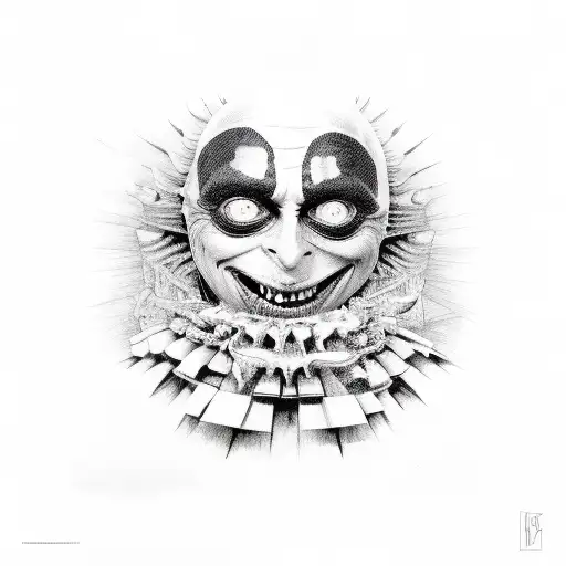 beetlejuice tattoo design idea