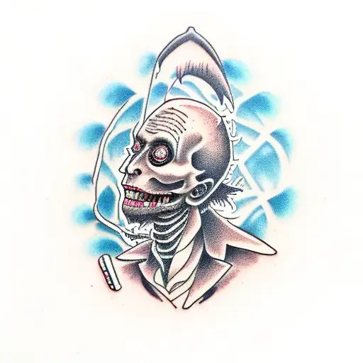 beetlejuice tattoo design idea