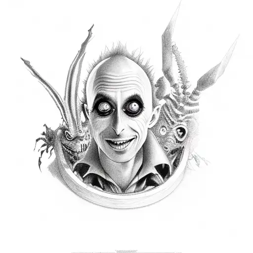 beetlejuice tattoo design idea