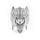 freya tattoo design idea