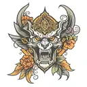 brick tattoo design idea