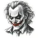 joker tattoo design idea