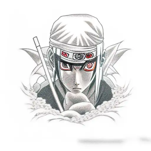itachi uchiha  tattoo design idea