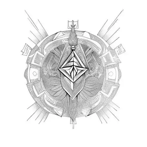 ave fenix tattoo design idea