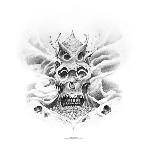 dante's inferno on a sleeve tattoo design idea