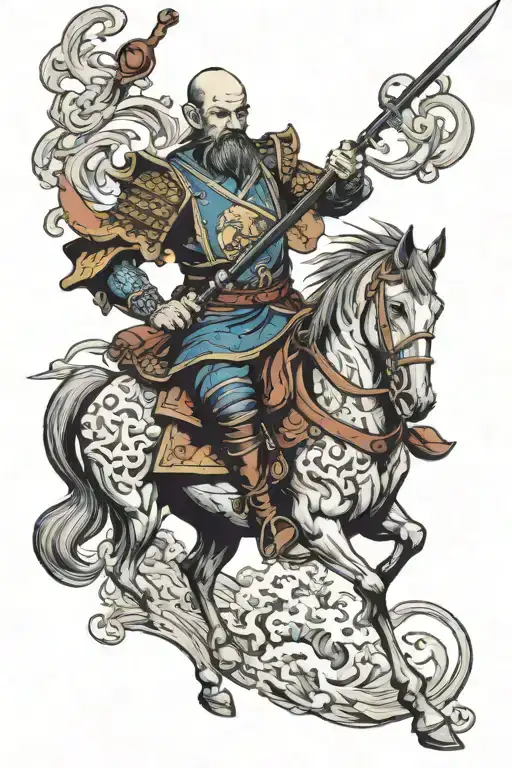 don quixote tattoo design idea