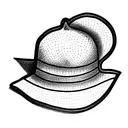 orange cap tattoo design idea