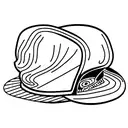 Orange cap tattoo design idea