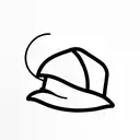 Orange cap tattoo design idea