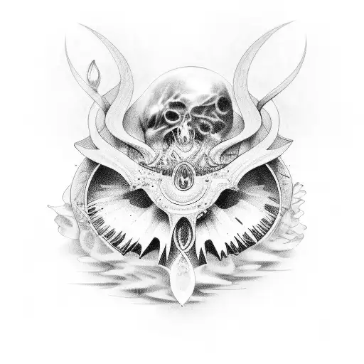 anima sana in corpore sano tattoo design idea