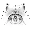 glo worm  tattoo design idea