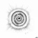 glo worm  tattoo design idea