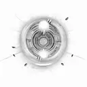 glo worm  tattoo design idea