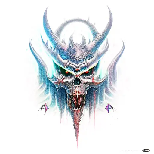 lillith from diablo 4 tattoo design idea