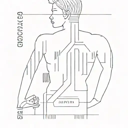 barcode numbering system tattoo design idea