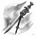 Sword tattoo design idea