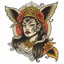 YAMA tattoo design idea