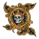YAMA tattoo design idea