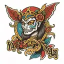 YAMA tattoo design idea