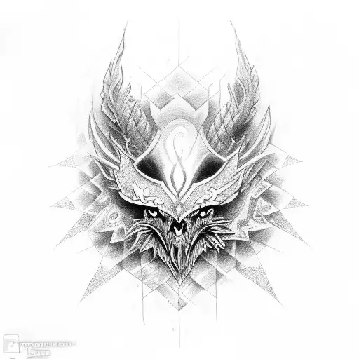 fenix from de ashes tattoo design idea