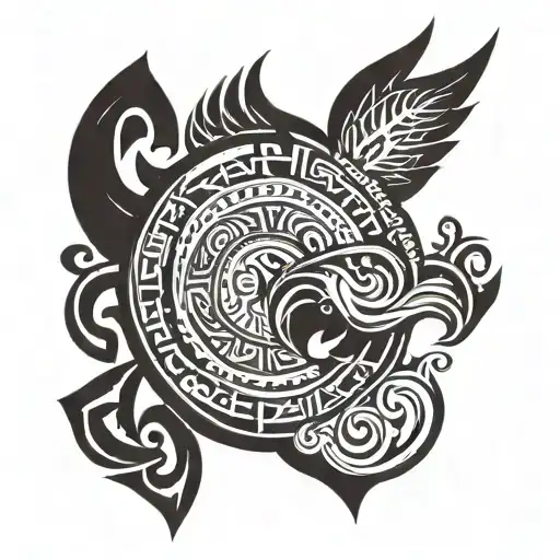 Scandinavian tattoo on the left shoulder for men tattoo design idea