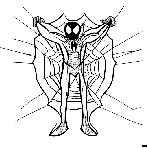 Spiderman con fecha de nacimiento  tattoo design idea