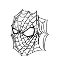 Spiderman con fecha de nacimiento  tattoo design idea
