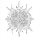 medieval tree tattoo design idea