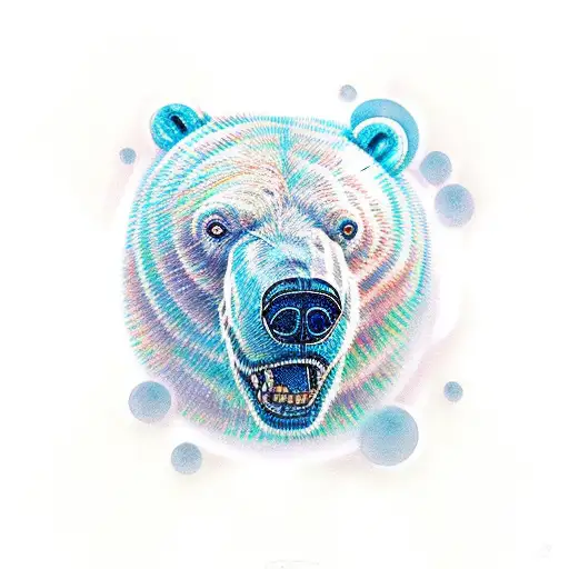 polar bear ship crew tattoo design idea