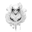 A nightshade glabra tattoo design idea