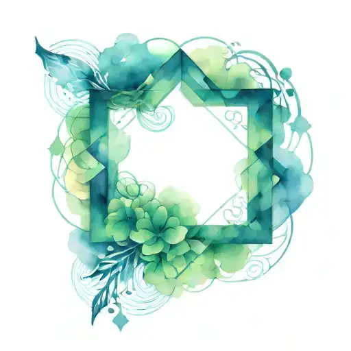 Irish geometric design incorporating tattoo design idea