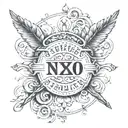 roman numerals dec 10 1969 and strength text underneath and infinity  tattoo design idea