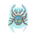 zodiac cancer crab   tattoo design idea