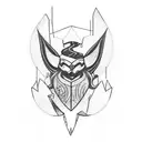 hacker king tattoo design idea