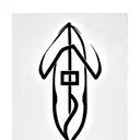 Medical Caduceus interwoven with handicap symbol tattoo design idea