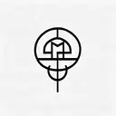 Medical Caduceus interwoven with handicap symbol tattoo design idea